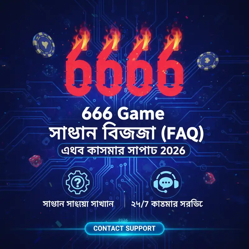 666 Game কাস্টমার সাপোর্ট এবং সাধারণ জিজ্ঞাসা ২০২৬